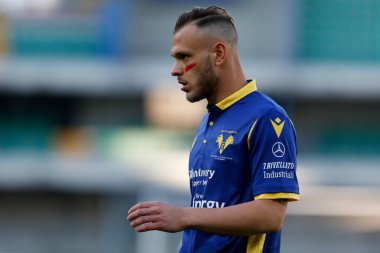 Federico Dimarco (Hellas Verona FC) Hellas Verona - İtalyan futbolcu Serie A karşılaşması Verona, İtalya, 22 Kasım 2020 - Kredi: LM / Francesco Scaccianoce