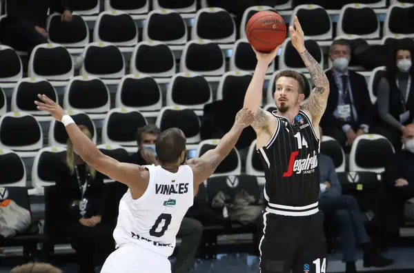 Josh Adams Virtus Segafredo Bologna Durante Virtus Bologna Lietkabelis Campeonato — Foto de Stock