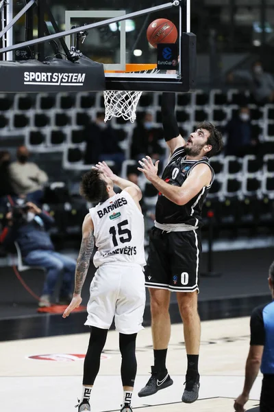 Amedeo Tessitori Segafredo Virtus Bologna Durante Virtus Bologna Lietkabelis Campeonato — Foto de Stock