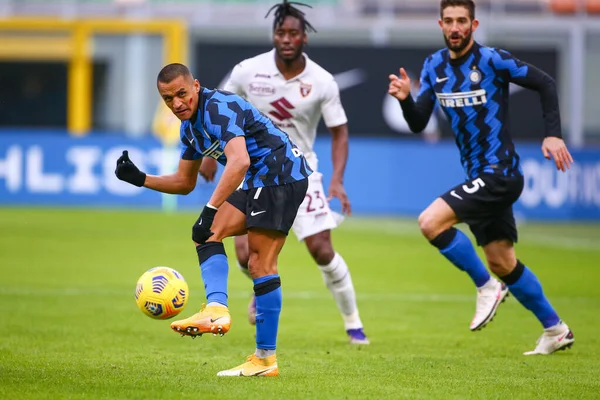 Alexis Sanchez Inter Během Internazionale Torino Italský Fotbal Serie Zápas — Stock fotografie