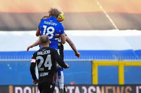 Morten Thorsby Sampdoria Sampdoria Bologna Italian Football Serie Match Genova — Stock Fotó