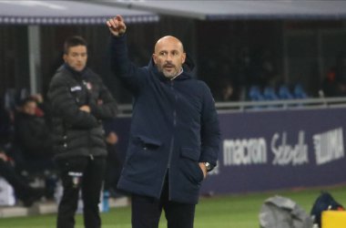 251120 - Coppa calcio - Coppa Italia - Bologna-Spezia - Allenatore Spezia Vincenzo Italiano - Michele Nucci 'ye karşı Bologna FC - İtalyan futbolu Coppa Italia maçı IN Bologna, İtalya, 25 Kasım 2020 - Fotoğraf: LM / Michele Nucci