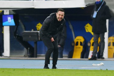 Roberto De Zerbi 'nin Hellas Verona ve Sassuolo Calcio maçlarındaki koçu - İtalyan futbolcu Serie A karşılaşması Verona, İtalya, 22 Kasım 2020 - Fotoğraf: LM / Alessio Tarpini
