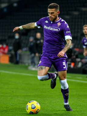 Cristiano Biraghi (Fiorentina) Udinese Calcio 'ya karşı ACF Fiorentina - İtalyan futbolu Coppa Italia maçı IN Udine, İtalya, 25 Kasım 2020 - Fotoğraf: LM / Ettore Griffoni