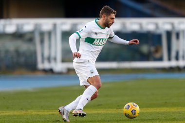 Domenico Berardi (US Sassuolo Calcio) Hellas Verona - İtalya Serie A karşılaşması sırasında 22 Kasım 2020 - Fotoğraf: LM / Francesco Scaccianoce