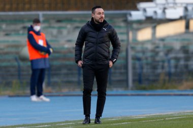 Roberto De Zerbi (US Sassuolo Calcio) Hellas Verona - İtalya Serie A karşılaşması sırasında 22 Kasım 2020 - Fotoğraf: LM / Francesco Scaccianoce