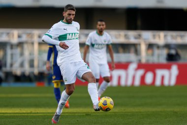 Domenico Berardi (US Sassuolo Calcio) Hellas Verona - İtalya Serie A karşılaşması sırasında 22 Kasım 2020 - Fotoğraf: LM / Francesco Scaccianoce