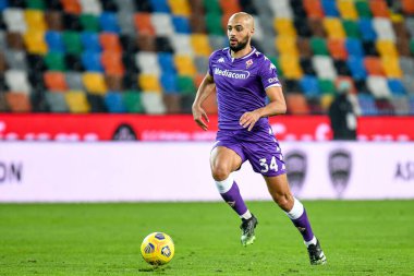 Sofya Amrabat (Fiorentina) Udinese Calcio - ACF Fiorentina maçında - İtalyan Coppa Italia maçı IN Udine, İtalya, 25 Kasım 2020 - Fotoğraf: LM / Ettore Griffoni
