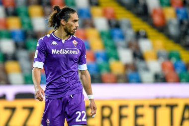 Udinese Calcio - ACF Fiorentina maçında Martn Caceres (Fiorentina) - İtalyan futbolu Coppa Italia maçı IN Udine, İtalya, 25 Kasım 2020 - Fotoğraf: LM / Ettore Griffoni 