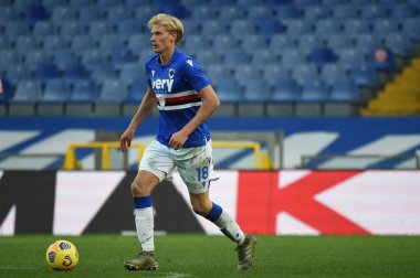 MORTEN THORSBY (Sampdoria vs Bologna) Sampdoria - İtalyan futbol takımı Serie A match in Genova, Italy, 22 Kasım 2020 - Fotoğraf: LM / Danilo Vigo
