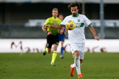 Gian Marco Ferrari (US Sassuolo Calcio) Hellas Verona - İtalyan futbol takımı Serie A maç Verona, İtalya, 22 Kasım 2020 - Kredi: LM / Francesco Scaccianoce