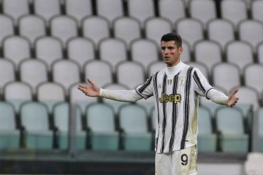  09 Alvaro Morata (JUVENTUS FC) Juventus FC-Cagliari Calcio - İtalyan futbol serisi A karşılaşması Torino, İtalya, 21 Kasım 2020 - Fotoğraf: LM / Claudio Benedetto