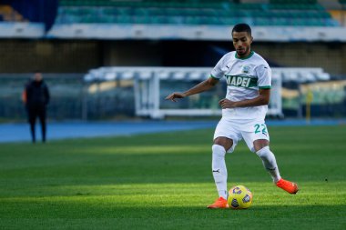 Jeremy Toljan (US Sassuolo Calcio) Hellas Verona - İtalyan futbol takımı Serie A maçı Verona, İtalya, 22 Kasım 2020 - Kredi: LM / Francesco Scaccianoce