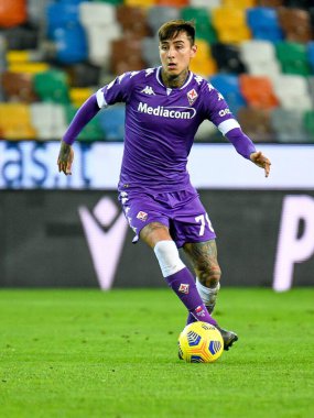 Erick Pulgar (Fiorentina) Udinese Calcio - ACF Fiorentina maçında - İtalyan Coppa Italia maçı IN Udine, İtalya, 25 Kasım 2020 - Fotoğraf: LM / Ettore Griffoni
