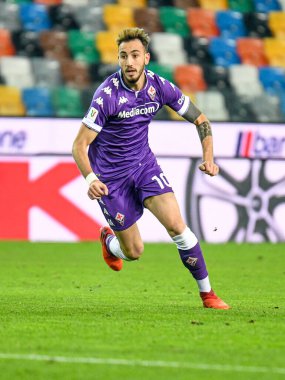 Gaetano Castrovilli (Fiorentina) Udinese Calcio, ACF Fiorentina 'ya karşı - İtalyan futbolu Coppa Italia maçı IN Udine, İtalya, 25 Kasım 2020 - Fotoğraf: LM / Ettore Griffoni