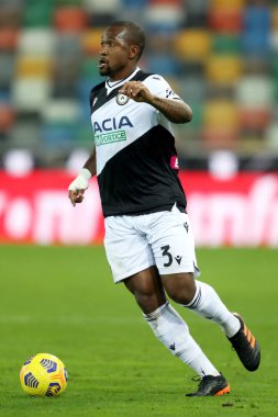 Udinese Samir, İtalya 'nın Udine şehrinde oynanan Udinese Calcio-AC Fiorentina maçında Udine-Dacia Arena Stadyumu' nda maç yapıyor. Fotoğraf Gabriele Menis / LM 