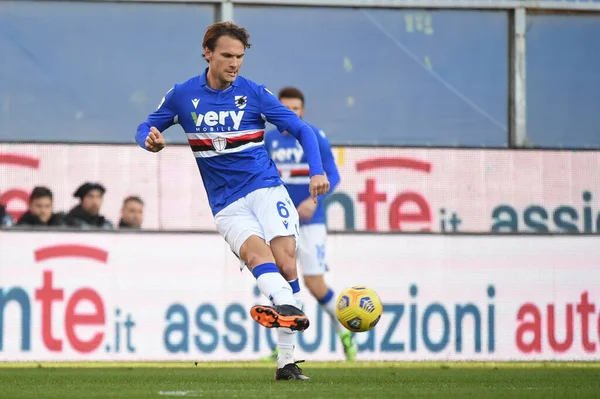 Albin Ekdal Sampdoria Pendant Sampdoria Bologne Série Football Italien Gênes — Photo