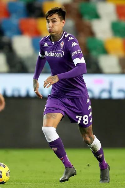 Fiorentinas Erick Pulgar Acción Durante Partido Fútbol Italiano Coppa Italia — Foto de Stock