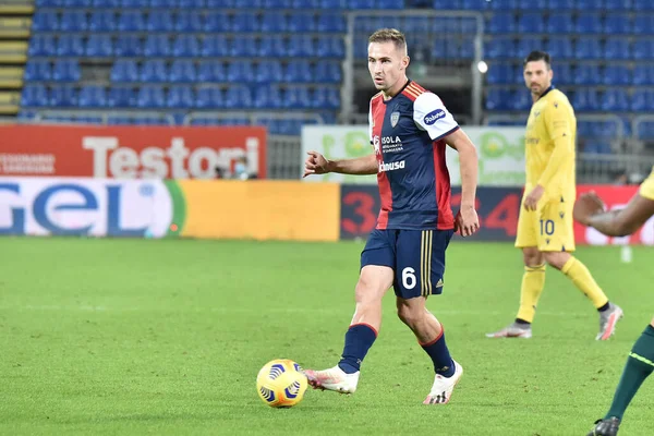 Marko Rog Cagliari Calcio Durante Cagliari Calcio Hellas Verona Partido — Foto de Stock