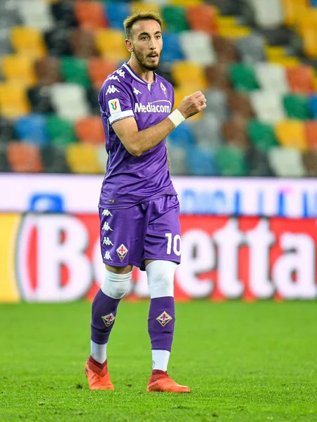 Gaetano Castrovilli Fiorentina Durante Udinese Calcio Acf Fiorentina Futebol Italiano — Fotografia de Stock