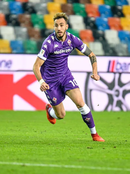 Gaetano Castrovilli Fiorentina Durante Udinese Calcio Acf Fiorentina Partido Fútbol — Foto de Stock