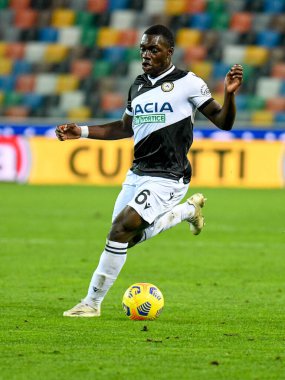 Jean-Victor Makengo (Udinese) Udinese Calcio 'ya karşı ACF Fiorentina - İtalyan Coppa Italia maçı IN Udine, İtalya, 25 Kasım 2020 - Fotoğraf: LM / Ettore Griffoni