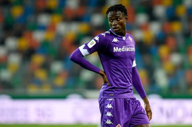 Christian Kouame (Fiorentina) Udinese Calcio - ACF Fiorentina maçında - İtalyan Coppa Italia maçı IN Udine, İtalya, 25 Kasım 2020 - Fotoğraf: LM / Ettore Griffoni
