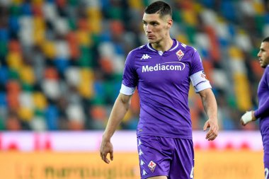 Nikola Milenkoviç (Fiorentina) Udinese Calcio 'ya karşı ACF Fiorentina - İtalyan Coppa Italia maçı IN Udine, İtalya, 25 Kasım 2020 - Fotoğraf: LM / Ettore Griffoni