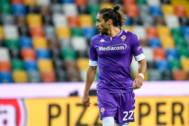 Udinese Calcio - ACF Fiorentina maçında Martn Caceres (Fiorentina) - İtalyan futbolu Coppa Italia maçı IN Udine, İtalya, 25 Kasım 2020 - Fotoğraf: LM / Ettore Griffoni 