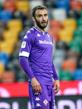 Udinese Calcio - ACF Fiorentina maçında Alman Pezzella (Fiorentina) - İtalyan Coppa Italia maçı IN Udine, İtalya, 25 Kasım 2020 - Fotoğraf: LM / Ettore Griffoni
