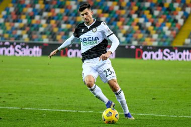 Udinese Calcio - ACF Fiorentina - İtalyan futbolu Coppa Italia maçı sırasında Ignacio Pussetto (Udinese) - 25 Kasım 2020 - Fotoğraf: LM / Ettore Griffoni