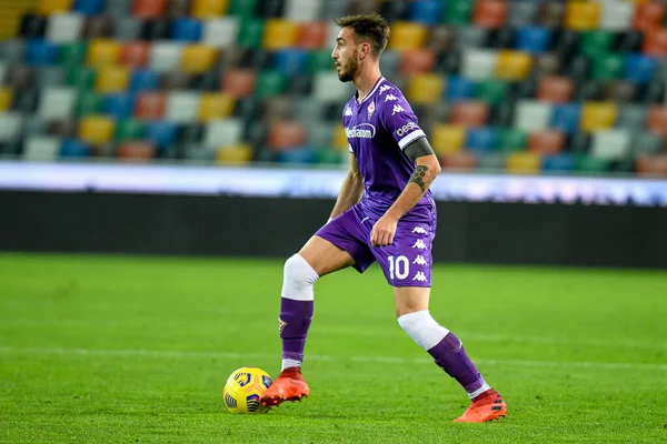 Gaetano Castrovilli Fiorentina Durante Udinese Calcio Acf Fiorentina Partido Fútbol — Foto de Stock