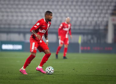 AC Monzaduring the Serie B 2020 / 21 maç AC Monza vs Reggina 1914 arasında U-Power Stadyumu, Monza, İtalya - Fotoğraf: FCI / Fabrizio Carabelli / LM