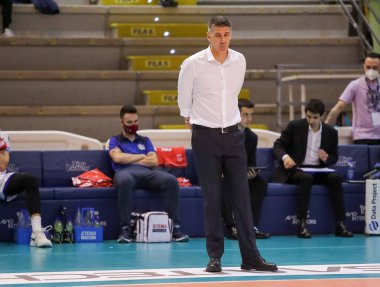 Slobodan Boban Kovac Top Volley Cisterna, Allianz Milano - Voleybol İtalyan Serie A Men Süper Lig Şampiyonası Latin, İtalya, 29 Kasım 2020 - Fotoğraf: LM / Luigi Mariani