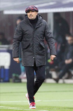 Bologna 'nın teknik direktörü Sinisa Mihajloviç, İtalya' nın Bologna kentinde 29 Kasım 2020 'de oynanan Renato Dall' Ara Stadyumu 'nda oynanan İtalyan Serie A futbol karşılaşmasında Bologna Fc Crotone' a karşı. Fotoğraf Michele Nucci / LM