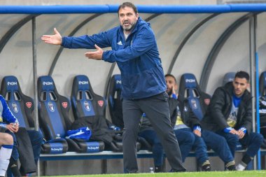 Luca D 'Angelo teknik direktörü (Pisa vs Cittadella - İtalya Futbol Şampiyonası Ligi BKT IN Pisa, İtalya, 28 Kasım 2020 - Kredi: LM / Fabio Fagiolini