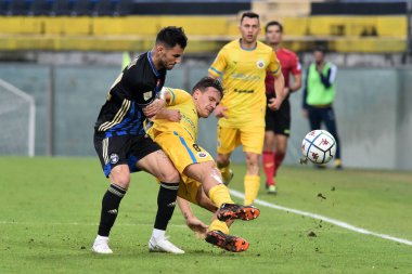 Marius Marin (Pisa) ve Federico Proia (Cittadella), Pisa vs Cittadella - İtalya Futbol Şampiyonası Ligi BKT IN Pisa, İtalya, 28 Kasım 2020 - Fotoğraf: LM / Gabriele Masotti