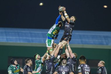 Benetton Treviso, Dragons Rugby 'ye karşı - Rugby Guinness Pro 14 maçı IN Treviso, İtalya, 29 Kasım 2020 - Fotoğraf: LM / Alfio Guarise