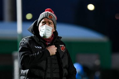 Dean Ryan (Teknik Direktör Drangons Rugby) Benetton Treviso, Dragons Rugby 'ye karşı - Rugby Guinness Pro 14 maçı In Treviso, İtalya, 29 Kasım 2020 - Fotoğraf: LM / Ettore Griffoni