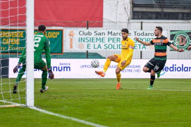 Raffaele Pucino (Ascoli), Venezuela - İtalya Futbol Şampiyonası Ligi BKT IN Venezia, İtalya, 28 Kasım 2020 - Fotoğraf: LM / Ettore Griffoni