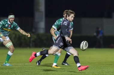 Benetton Treviso ve Dragons Rugby maçında Rhodri Williams ejderhaları - Rugby Guinness Pro 14 maçı In Treviso, İtalya, 29 Kasım 2020 - Kredi: LM / Alfio Guarise