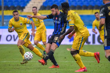 Luca Mazzitelli (Pisa) ve Frank Cdric Tsadjout (Cittadella) Pisa vs Cittadella - İtalya Futbol Şampiyonası Ligi BKT IN Pisa, İtalya, 28 Kasım 2020 - Fotoğraf: LM / Fabio Fagiolini 