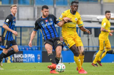 Luca Mazzitelli (Pisa) ve Frank Cdric Tsadjout (Cittadella) Pisa vs Cittadella - İtalya Futbol Şampiyonası Ligi BKT IN Pisa, İtalya, 28 Kasım 2020 - Fotoğraf: LM / Fabio Fagiolini 