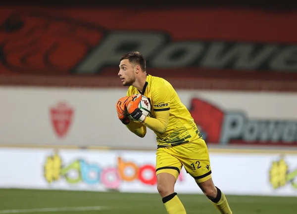 Alessandro Plizzari Reggina 1914 Durante Partita Serie 2020 Tra Monza — Foto Stock