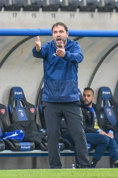 Luca Angelo Entrenador Pisa Durante Pisa Cittadella Liga Italiana Fútbol — Foto de Stock