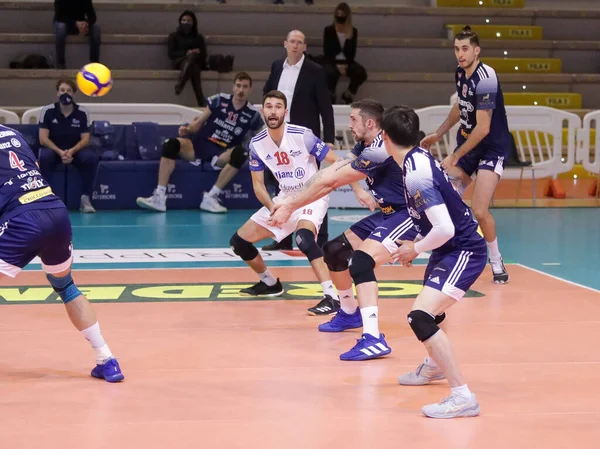 Allianz Milano Podczas Top Volley Cisterna Allianz Milano Siatkówka Mistrzostwa — Zdjęcie stockowe