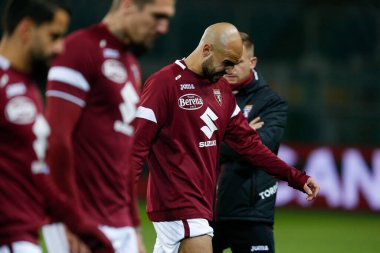 Simone Zaza (Torino FC) Torino FC 'nin UC Sampdoria' ya karşı oynadığı maçtan önce ısınıyor - İtalyan Serie A maçı Torin, İtalya 'da, 30 Kasım 2020 - Kredi: LM / Francesco Scaccianoce