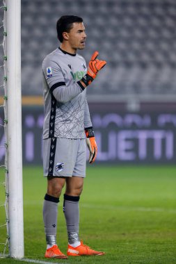Emil Audero (UC Sampdoria) Torino FC vs UC Sampdoria - İtalyan futbol takımı Serie A match in Torin, İtalya, 30 Kasım 2020 - Kredi: LM / Francesco Scaccianoce