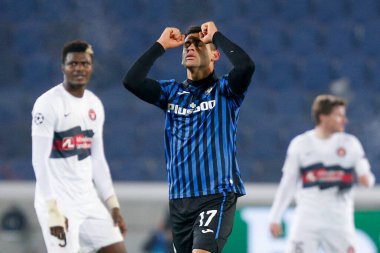 Cristian Romero (Atalanta), Atalanta Bergamasca Calcio ile FC Midtjylland - UEFA Şampiyonlar Ligi maçı Bergamo, İtalya, 01 Aralık 2020 - Fotoğraf: LM / Francesco Scaccianoce