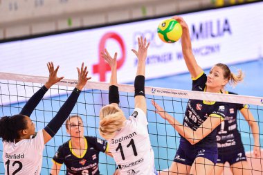 SSC Palmberg Schwerin vs SkyRes Rzeszow - CEV Şampiyonlar Ligi Kadınlar Voleybol maçı IN Scandicci, Florence, İtalya, 01 Aralık 2020 - Fotoğraf: LM / Lisa Guglielmi